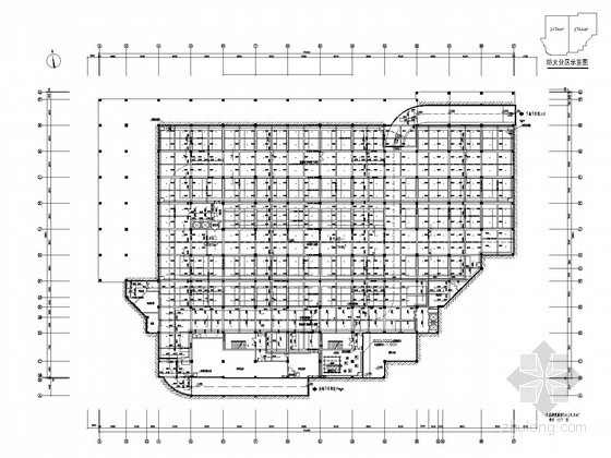 3平米一层建筑资料下载-[江西]3万平米商业建筑给排水施工图纸（气体灭火 大空间智能灭火）