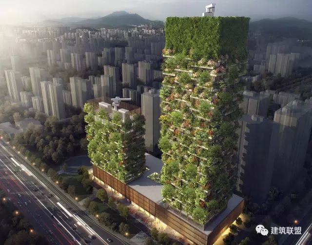 生态森林酒店资料下载-南京版“垂直森林”