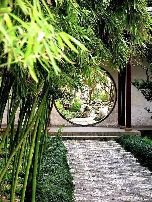 园林洞门cad资料下载-中国景观——洞门的魅力
