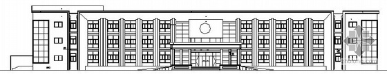 某小型三层办公综合楼建筑施工图纸资料下载-某三层试验综合楼建筑施工图