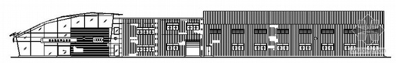 4s店钢结构玻璃房展厅资料下载-某钢结构奥迪4S展厅建筑方案图