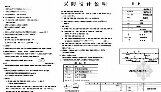 公寓供暖图纸资料下载-某教师单身公寓室内采暖设计图纸