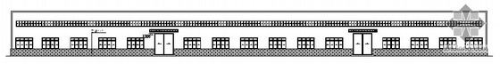 门式钢架厂房建施图资料下载-某二十米门式钢架厂房建筑施工图