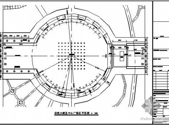 科学大楼景观设计资料下载-上海某政府大楼及广场园林景观设计施工图