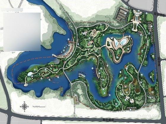 湿地资料下载-[四川]自然脉络生态湿地公园景观规划方案