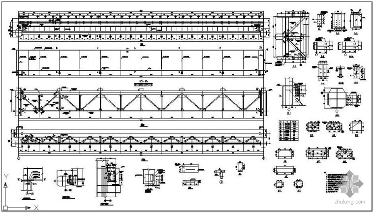 24米跨吊车梁资料下载-某吊车梁节点构造详图(24米)（二）