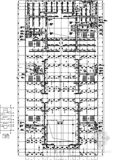 大型仓库平面资料下载-[广西]大型仓库空调通风及防排烟系统设计施工图