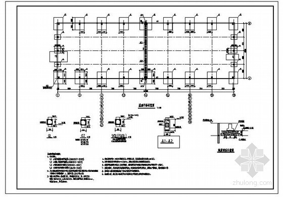 小型超市货物布局图资料下载-绍兴县某工程货物仓库18米跨门式刚架结构设计图