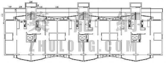 室外燃气管道设计图资料下载-大庆市某小区楼房燃气管道设计图