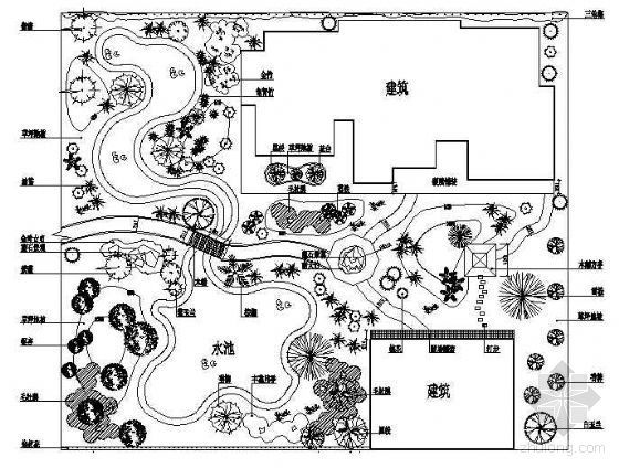 欧洲古典园林设计图资料下载-武汉市政府零星工程园林设计图