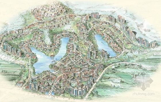 欧式风格景观设计文本资料下载-[南京]欧式风格高档住宅区景观设计方案