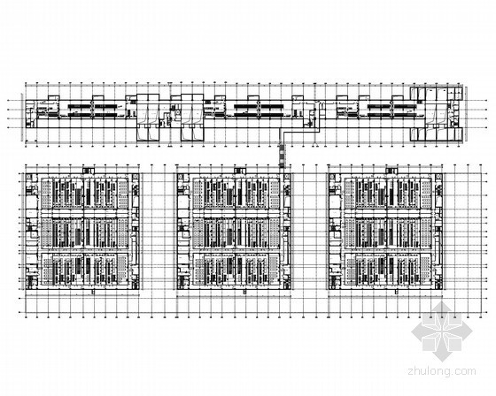 [北京]大型办公楼数据中心强电系统施工图纸365张-变电所平面图 