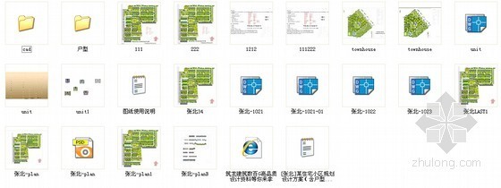 [张北]某住宅小区规划设计方案（含户型及效果图）-总图 