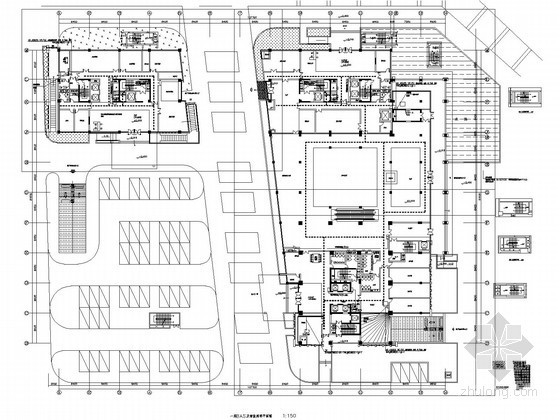 甲级办公楼建筑资料下载-[浙江]高层办公楼电气智能化图纸（甲级设计院）