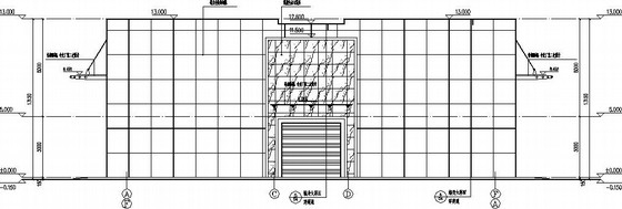 30米跨吊车梁资料下载-30米跨两层门式刚架厂房施工图(含建筑、结构)