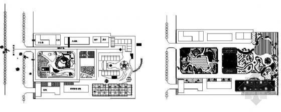 小型养老院建筑SU模型资料下载-某养老院规划总图