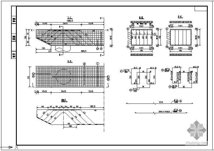 双柱基础资料下载-某双柱墩盖梁钢筋节点构造详图