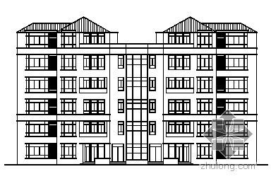 欧式复式公寓资料下载-珠海某六层复式公寓施工图