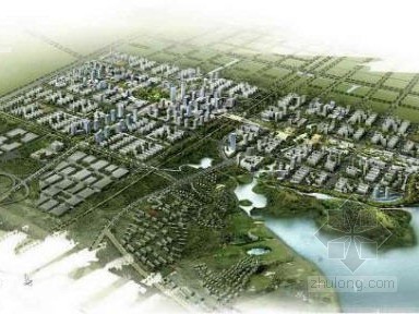 浙江某城市中心核心区资料下载-安徽城市北部核心区城市规划设计