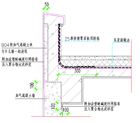 外墙内保温自保温节点做法大样合计_6