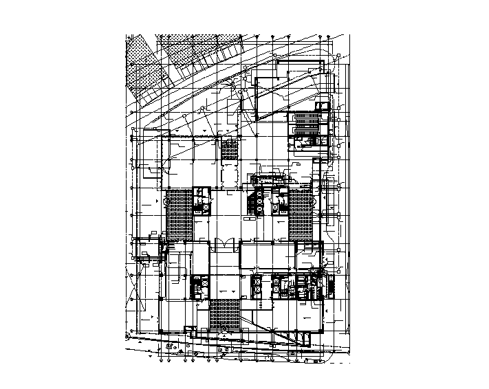 建筑施工图设计排版资料下载-上海华泰金融大厦给排水全套施工图（含消防、排版工整）