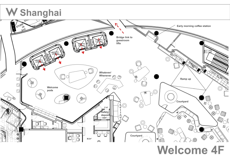 上海外滩W酒店设计施工图（附效果图+方案文本+物料清单+进展单）-10