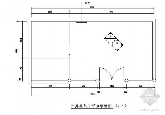 博物馆建筑平面图全套图纸资料下载-博物馆灯位布置平面图