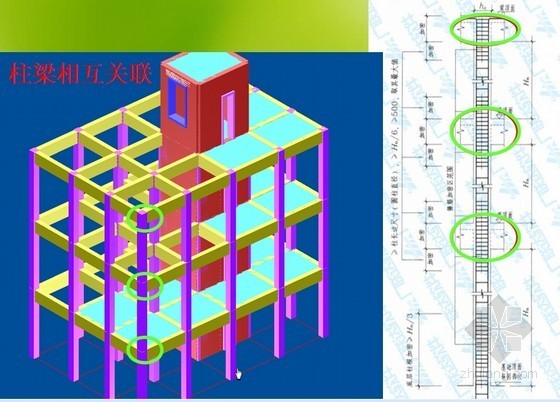 柱筋工程量计算实例资料下载-梁板柱墙钢筋工程量计算规则及实例图解讲义（201页）