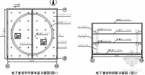 型钢地连墙资料下载-地连墙围护壁结构地下室工程综合施工技术