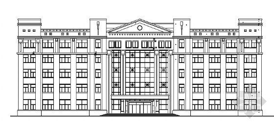 欧式办公大楼设计图资料下载-一个欧式办公楼设计方案