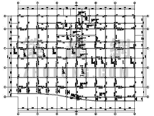 北京框架结构施工图资料下载-某食堂框架结构施工图