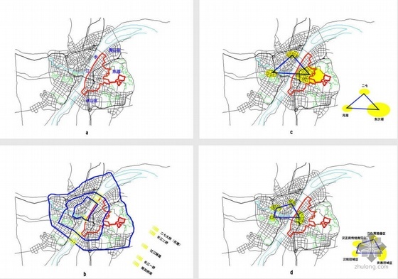 街头绿地规划设计方案资料下载-武汉区域规划设计方案