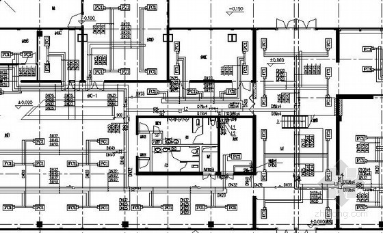 新中式素雅风玉石展厅资料下载-[广东]展厅中央空调及防排烟系统设计施工图
