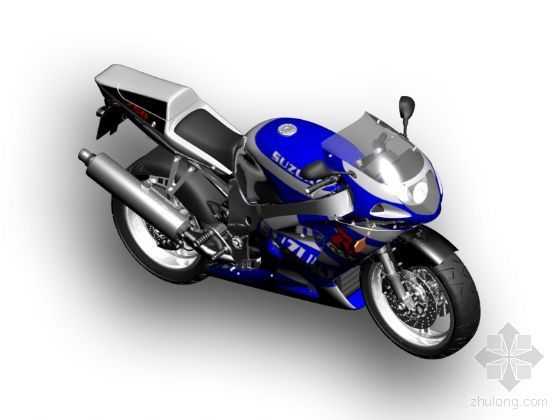 本田摩托车3d模型资料下载-摩托车3