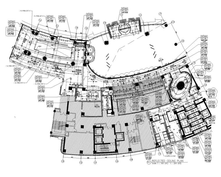 公共区域CAD资料下载-[浙江]丽笙东港大酒店室内装修设计施工图