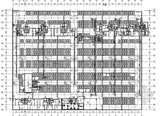 哈尔滨住宅建筑施工图资料下载-[哈尔滨]高层商业楼综合采暖通风及防排烟系统设计施工图