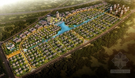 住区规划城市综合体资料下载-[上海]城市综合体规划及单体设计方案文本（含CAD PPT）