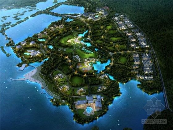 新中式公共建筑文本资料下载-[安徽]新中式风格生态旅游度假区规划设计方案文本