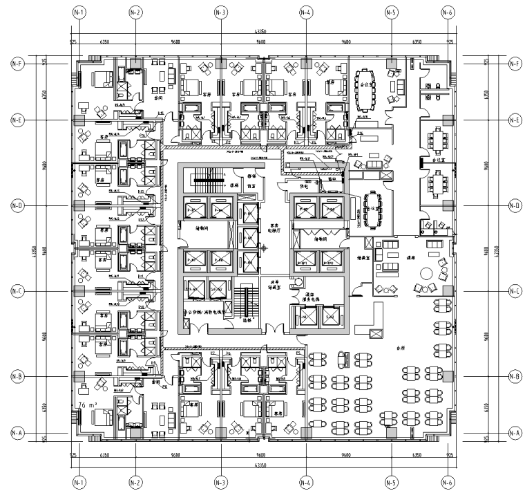 大型商业广场电气设计资料下载-浙江大型商业广场办公＆商业电气施工图