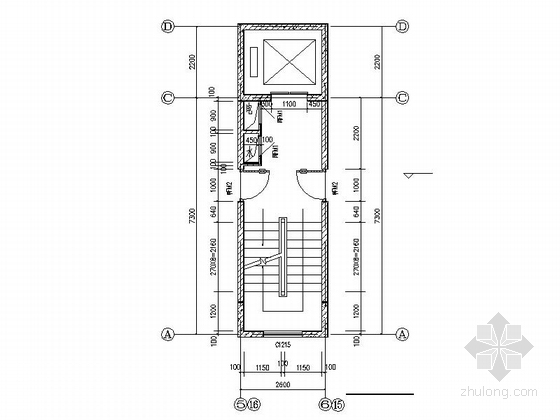 [海南]现代风格高层保障性住房建筑规划设计施工图-现代风格高层保障性住房建筑大样图