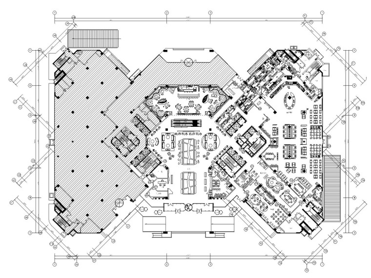 公共空间装饰施工图资料下载-上海铂尔曼酒店装饰施工图（附方案效果图）