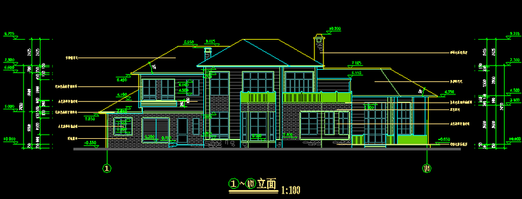 福州融侨别墅规划及建筑方案文本和CAD扩初