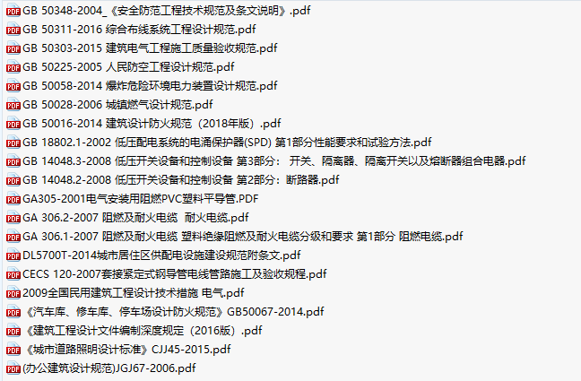 现行电气单行本规范集合-现行电气单行本规范_3