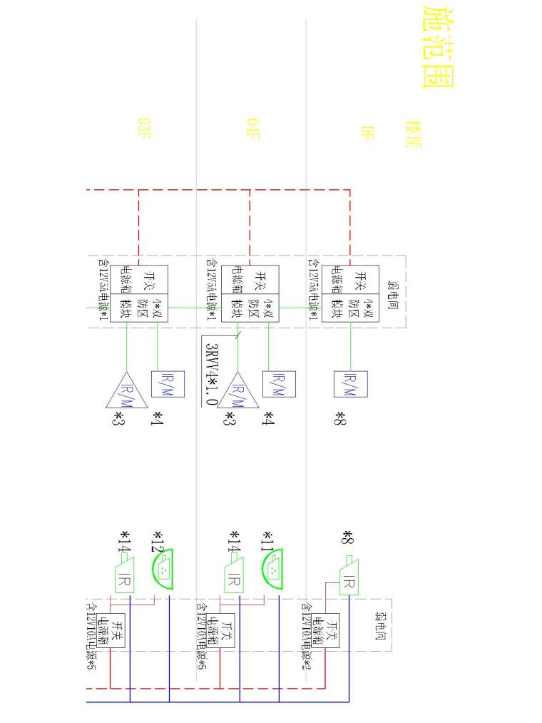 智能化中心机房资料下载-[智能化]某数据中心弱电套图