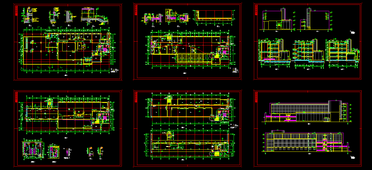 10套多层高层办公楼CAD建筑施工图-4.png