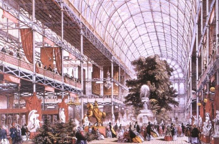 某高校外国建筑史[工业革命及其后果]-1851年世界博览会水晶宫