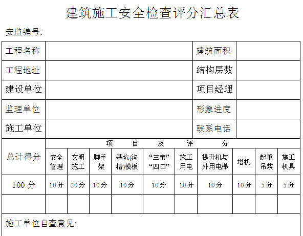 上海建筑工程全套资料下载-建筑工程安全管理资料（全套）