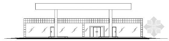 某加油站全套图资料下载-某加油站建筑施工图