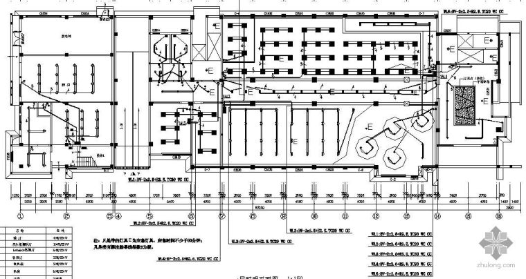 中学图书实验综合楼资料下载-苏州某中学四层实验图书综合楼装修电气图纸