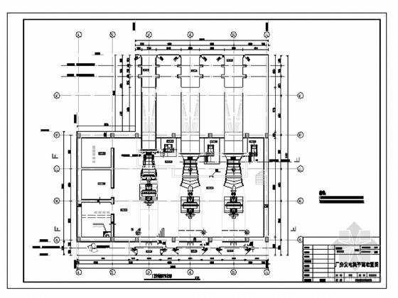 卧式金属罐曲线体资料下载-卧式贯流机组800kw水电站厂房全套施工图